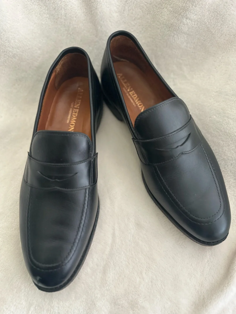 Allen Edmonds sleek black